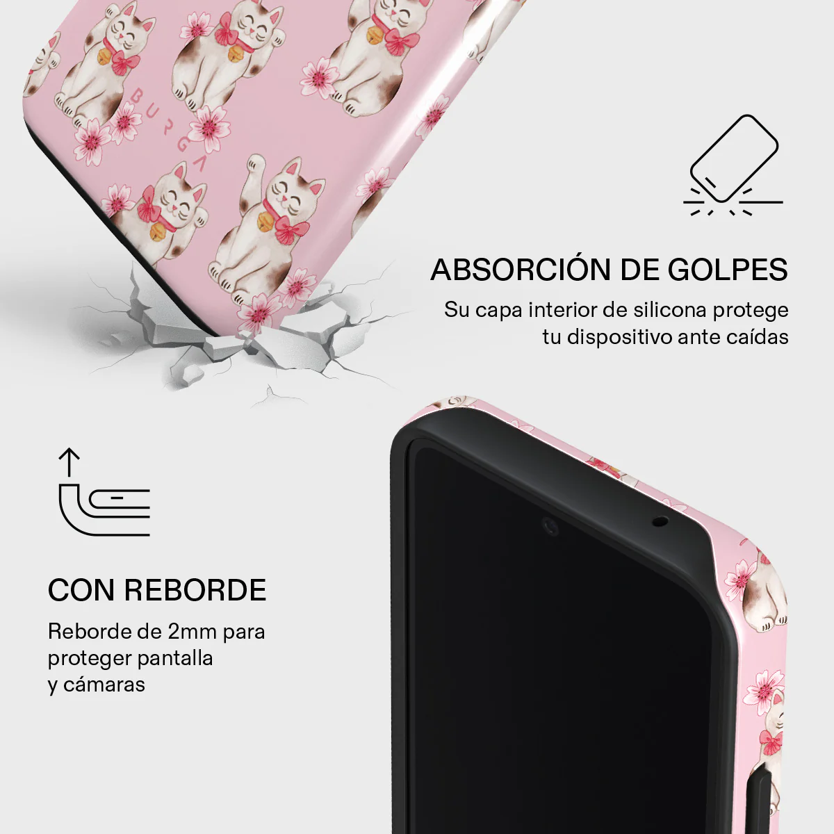 Maneki Neko - Samsung Galaxy A55 Funda - Image 4