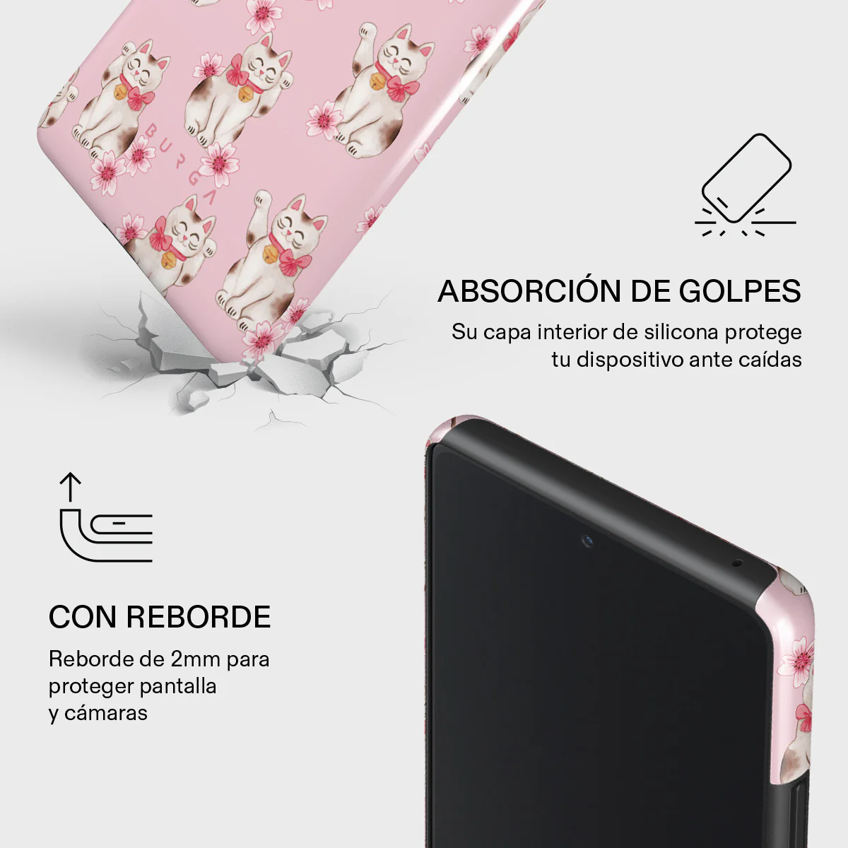 Maneki Neko - Samsung Galaxy A72 4G / 5G Funda - Image 8