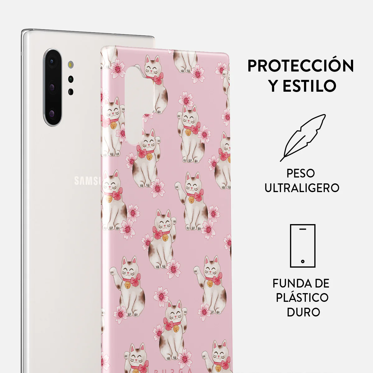 Maneki Neko - Samsung Galaxy Note 10 Plus Funda - Image 2