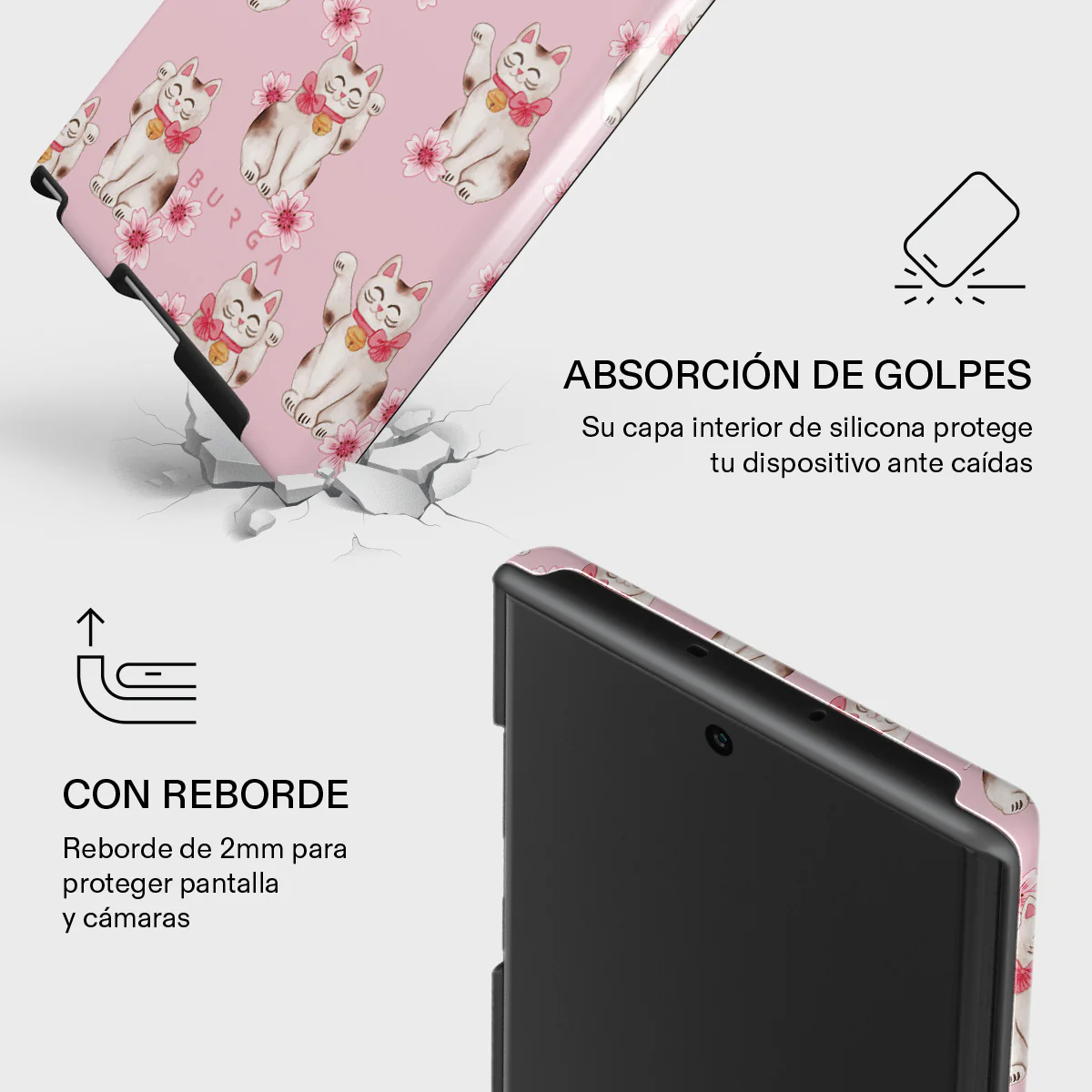 Maneki Neko - Samsung Galaxy Note 10 Plus Funda - Image 8