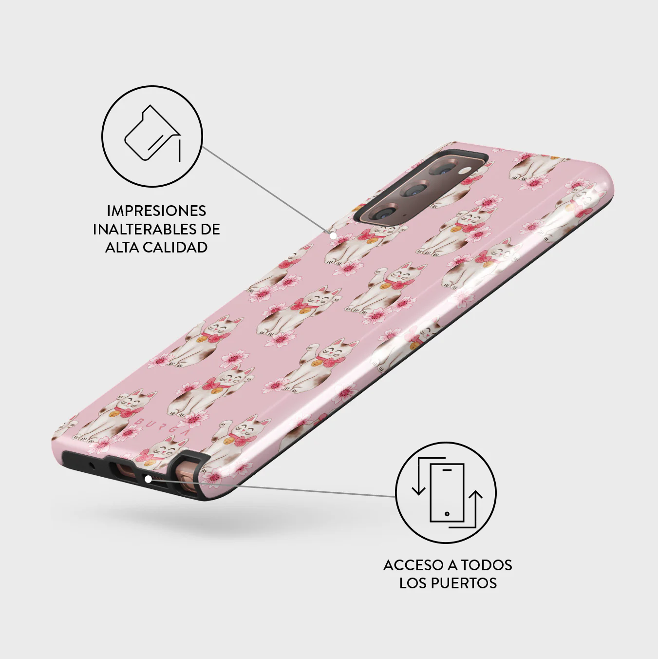Maneki Neko - Samsung Galaxy Note 20 4G / 5G Funda - Image 7