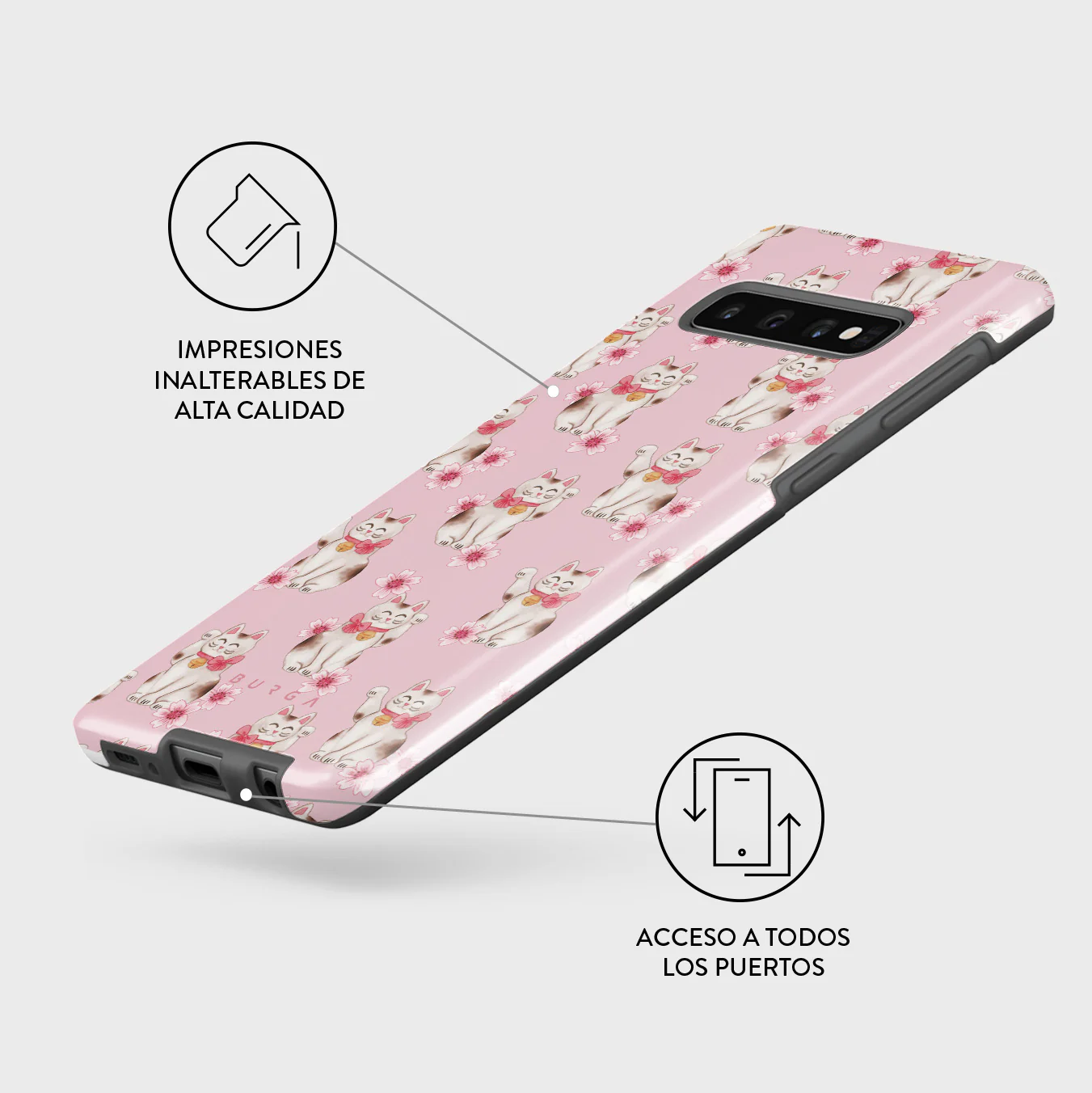 Maneki Neko - Samsung Galaxy S10 Plus Funda - Image 7