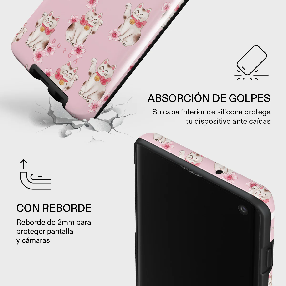 Maneki Neko - Samsung Galaxy S10 Plus Funda - Image 8