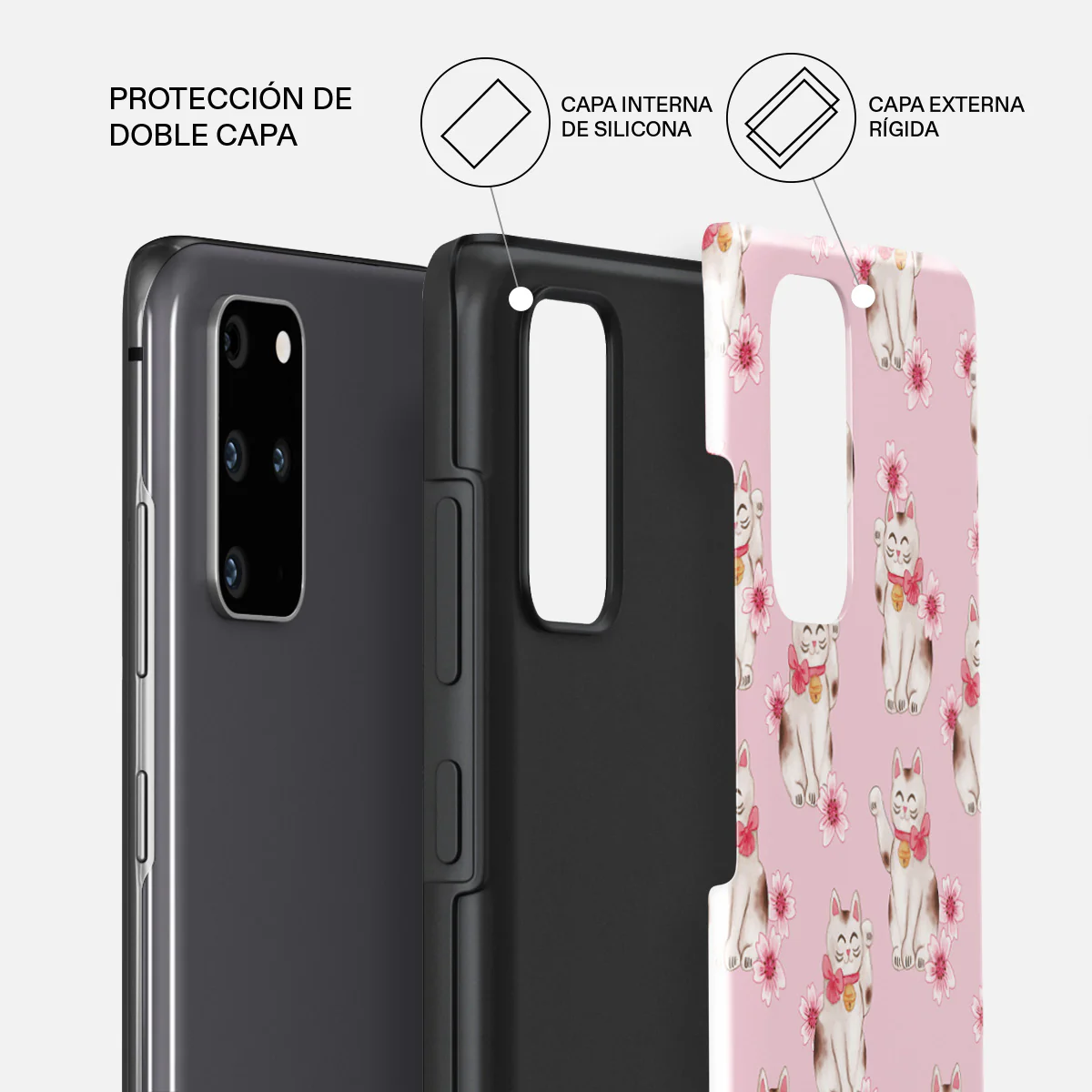 Maneki Neko - Samsung Galaxy S20 Plus 4G / 5G Funda - Image 6