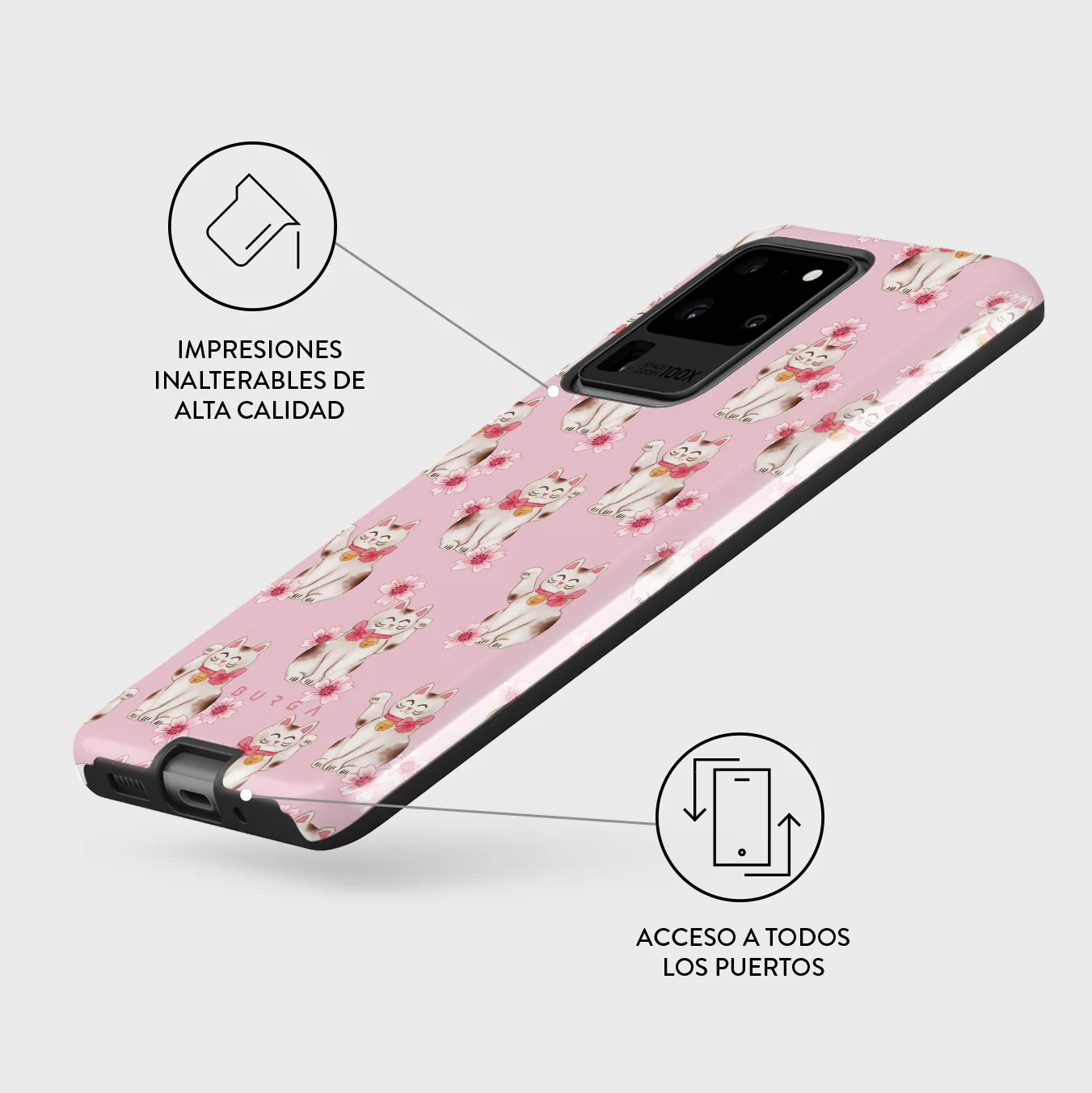 Maneki Neko - Samsung Galaxy S20 Ultra 4G / 5G Funda - Image 7