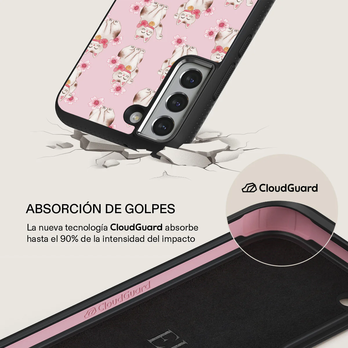 Maneki Neko - Samsung Galaxy S22 Funda - Image 14