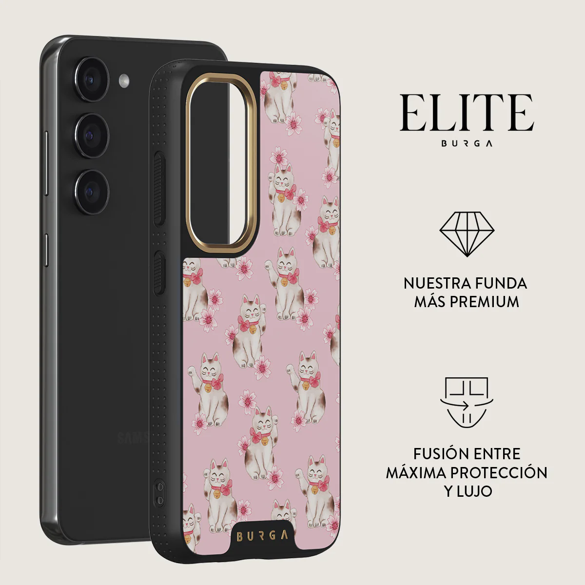 Maneki Neko - Samsung Galaxy S23 Funda - Image 6