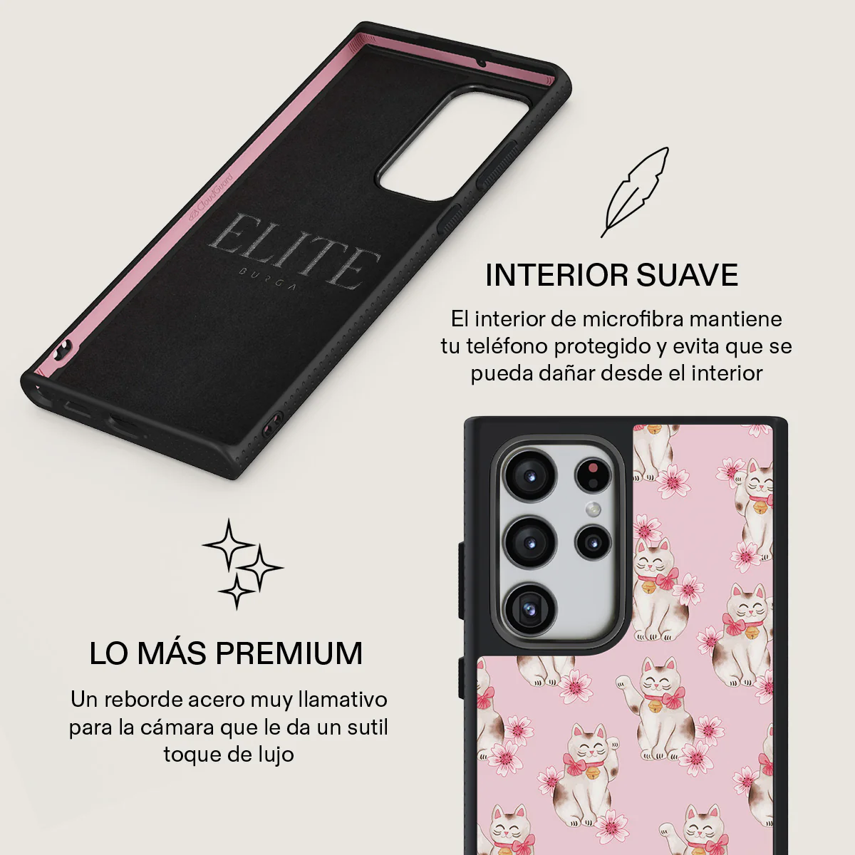 Maneki Neko - Samsung Galaxy S23 Ultra Funda - Image 17