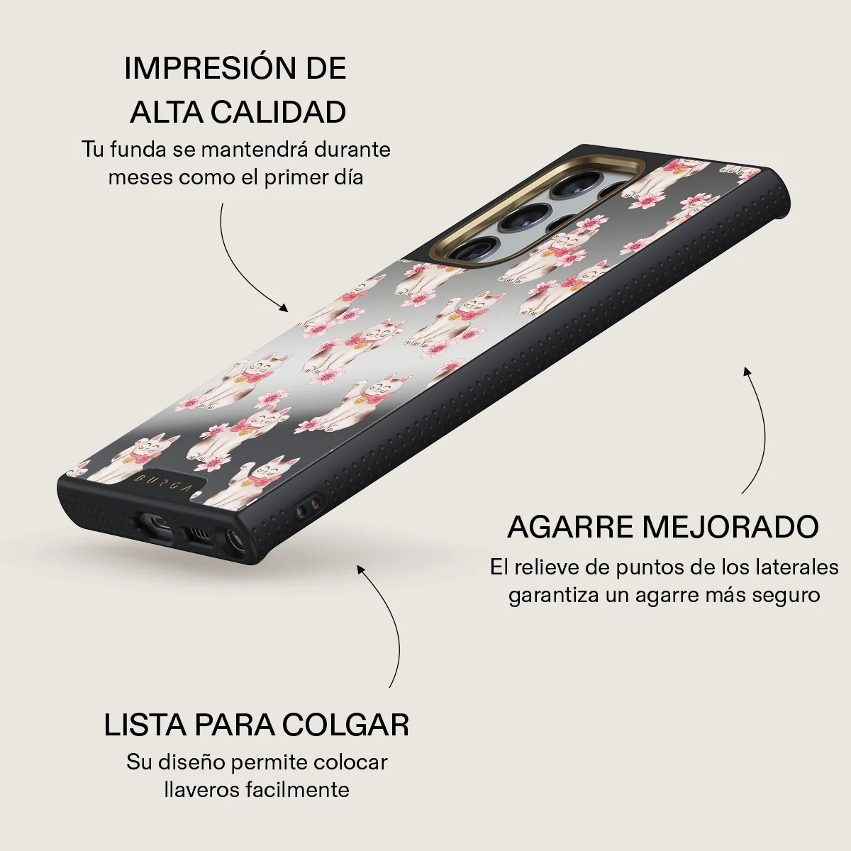 Maneki Neko - Samsung Galaxy S23 Ultra Funda - Image 31