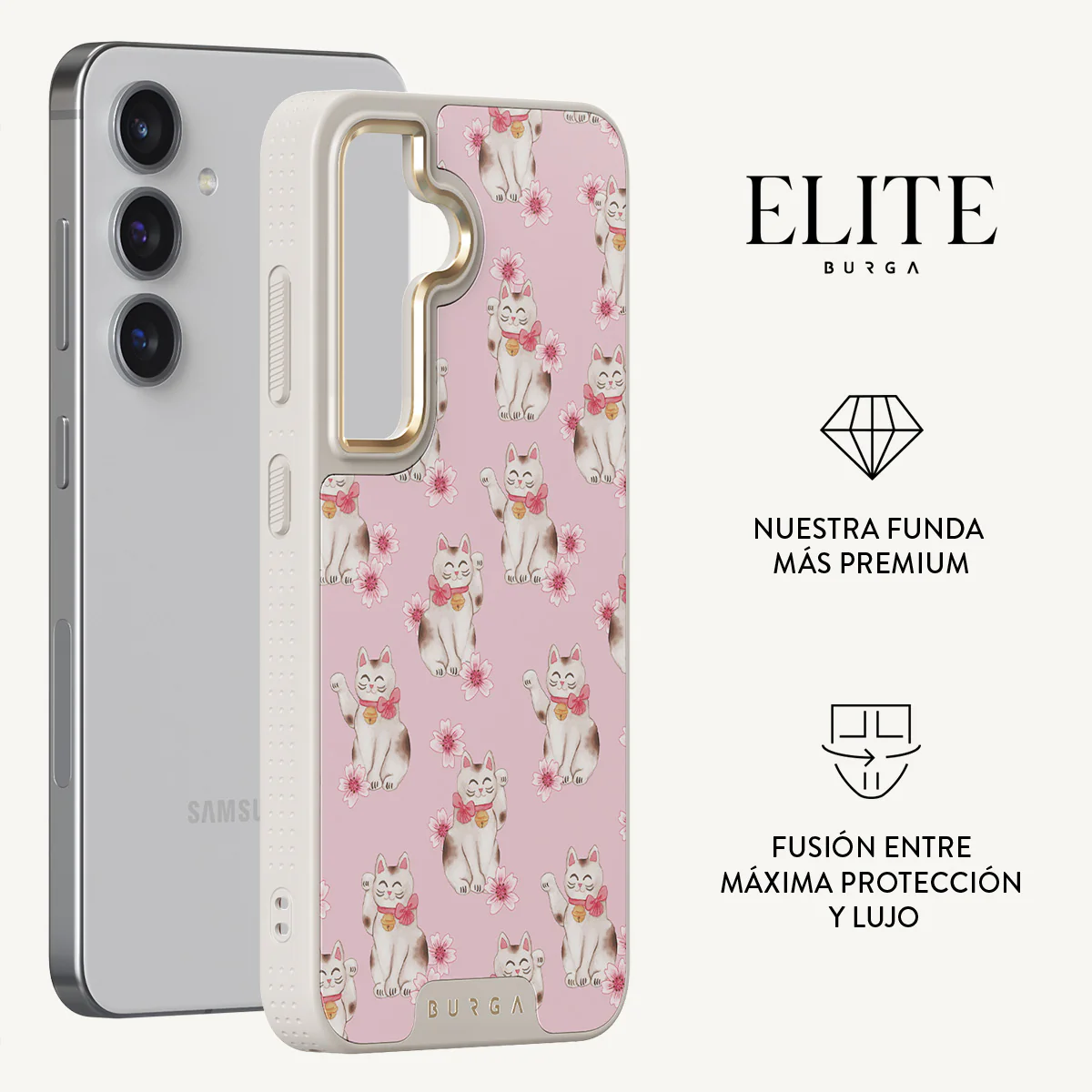 Maneki Neko - Samsung Galaxy S24 Funda - Image 20