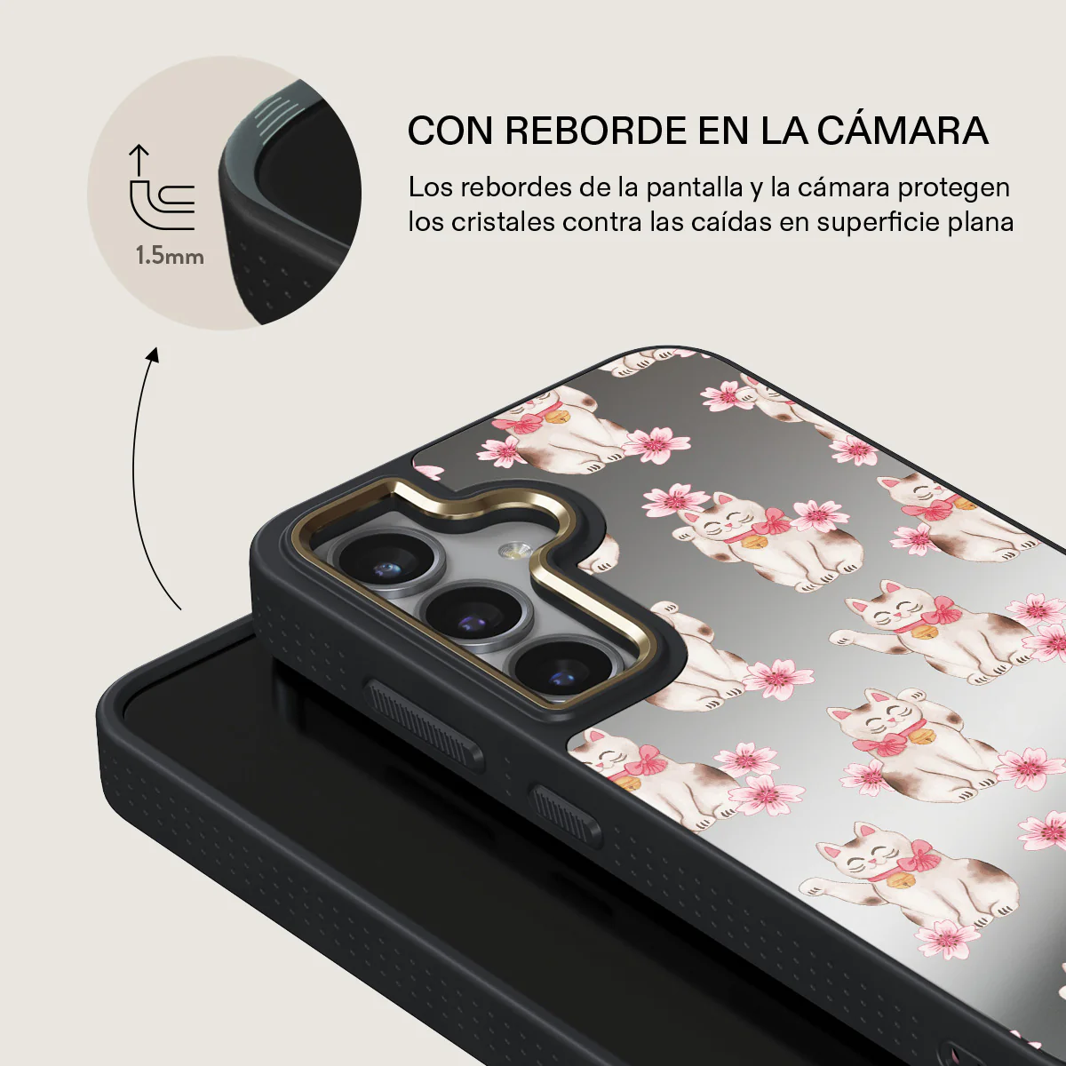 Maneki Neko - Samsung Galaxy S24 Funda - Image 30