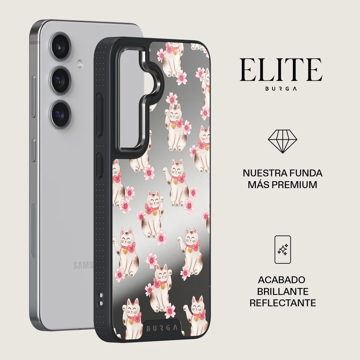 Maneki Neko - Samsung Galaxy S24 Funda - Image 35