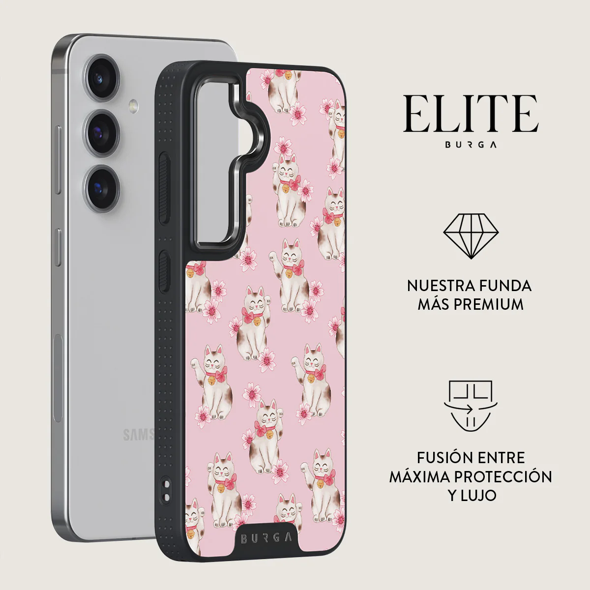 Maneki Neko - Samsung Galaxy S24 Plus Funda - Image 13