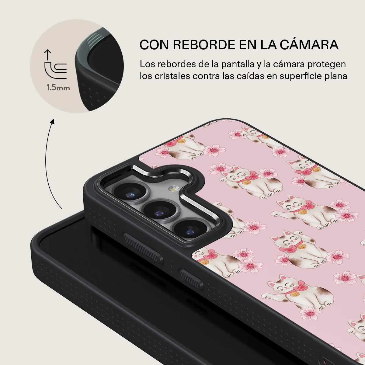 Maneki Neko - Samsung Galaxy S24 Plus Funda - Image 15