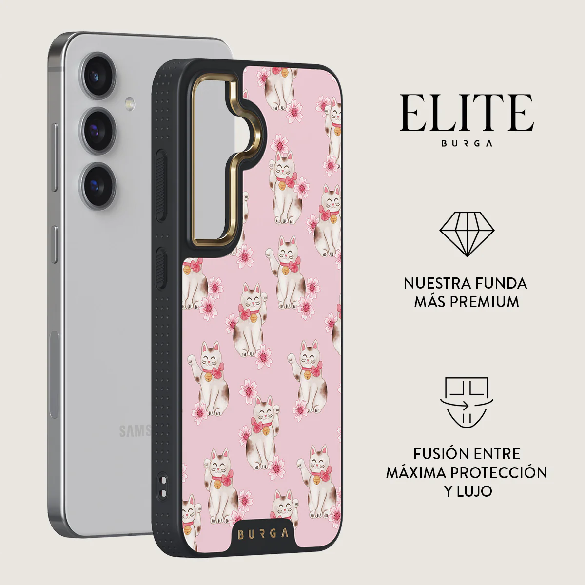 Maneki Neko - Samsung Galaxy S24 Plus Funda - Image 6