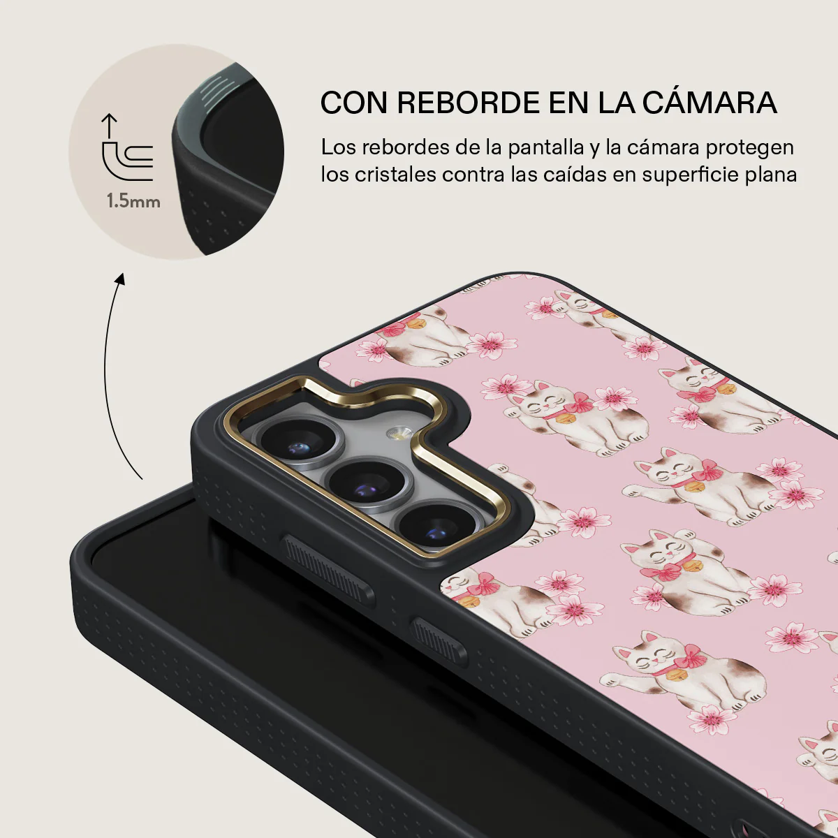 Maneki Neko - Samsung Galaxy S24 Plus Funda - Image 8
