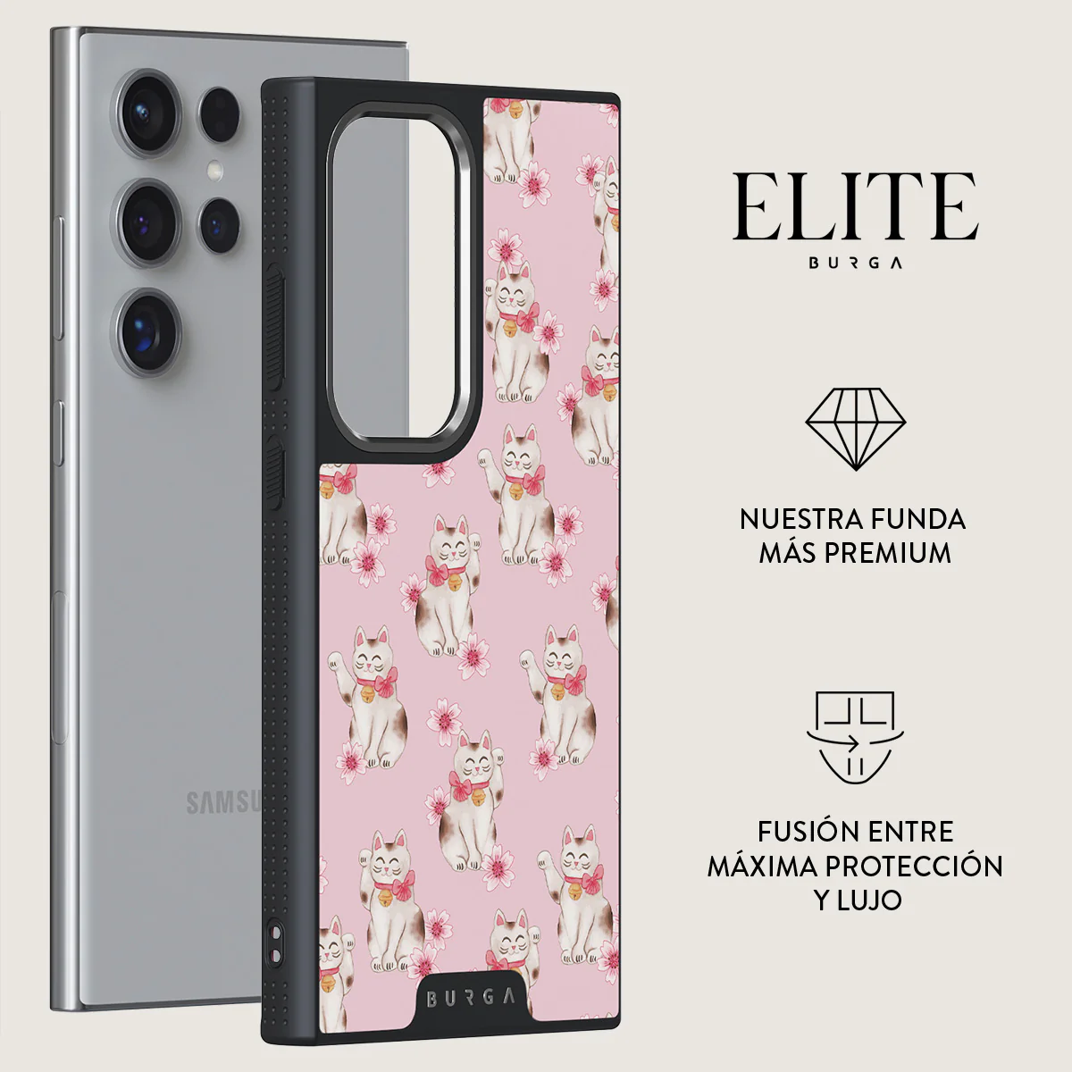 Maneki Neko - Samsung Galaxy S24 Ultra Funda - Image 13