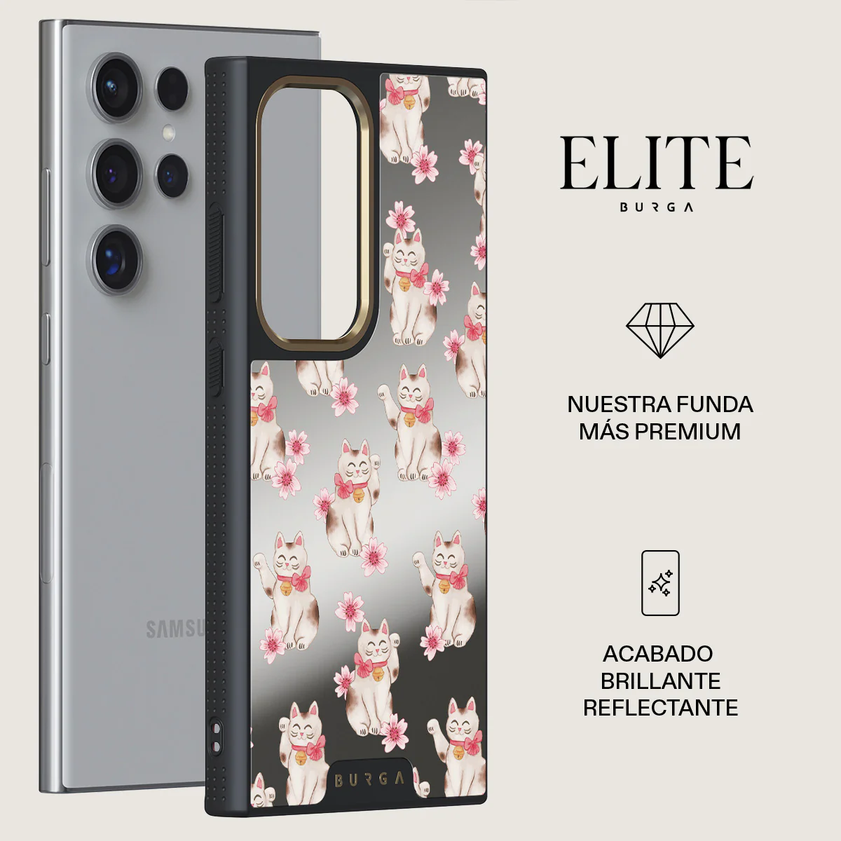 Maneki Neko - Samsung Galaxy S24 Ultra Funda - Image 27