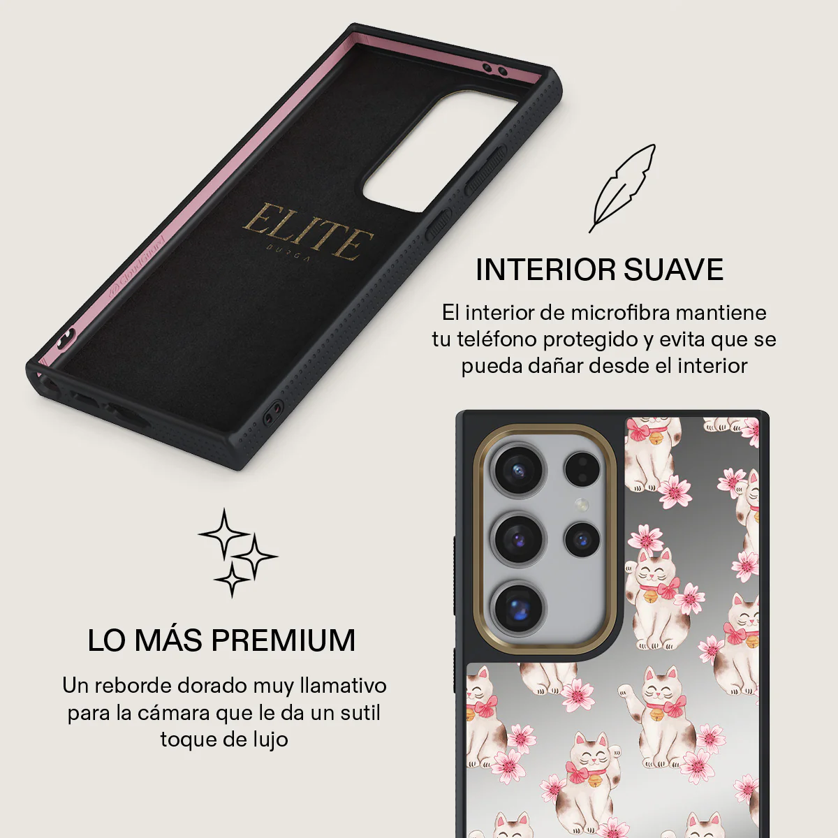 Maneki Neko - Samsung Galaxy S24 Ultra Funda - Image 32