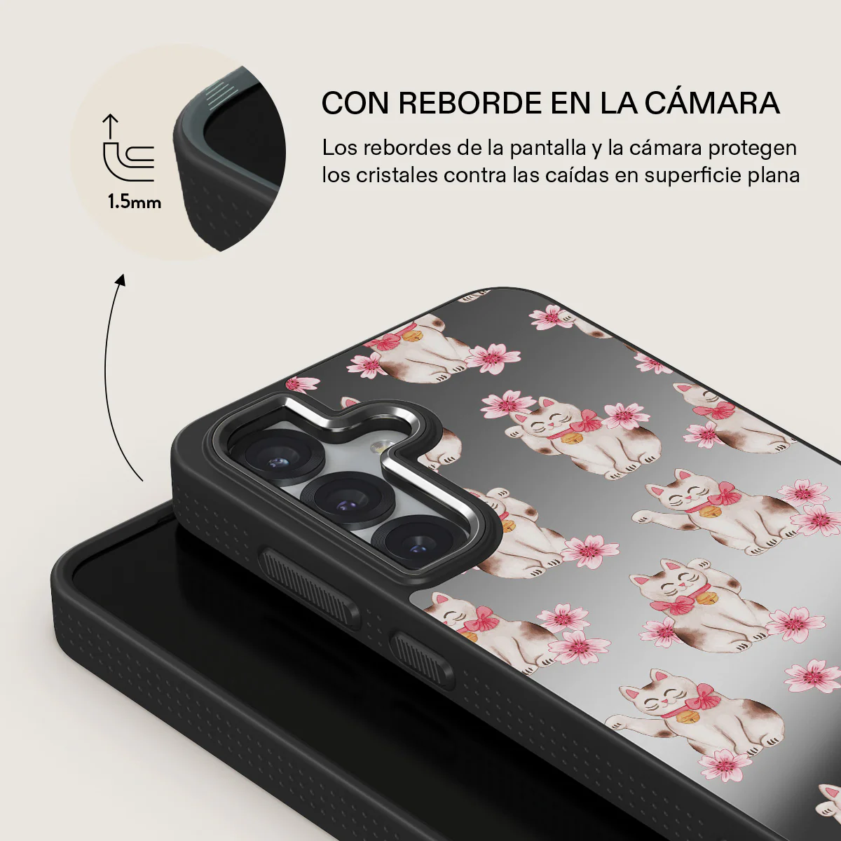 Maneki Neko - Samsung Galaxy S25 Funda - Image 38