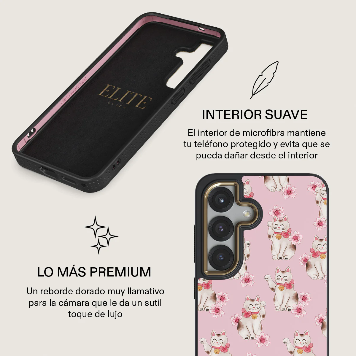 Maneki Neko - Samsung Galaxy S25 Plus Funda - Image 10