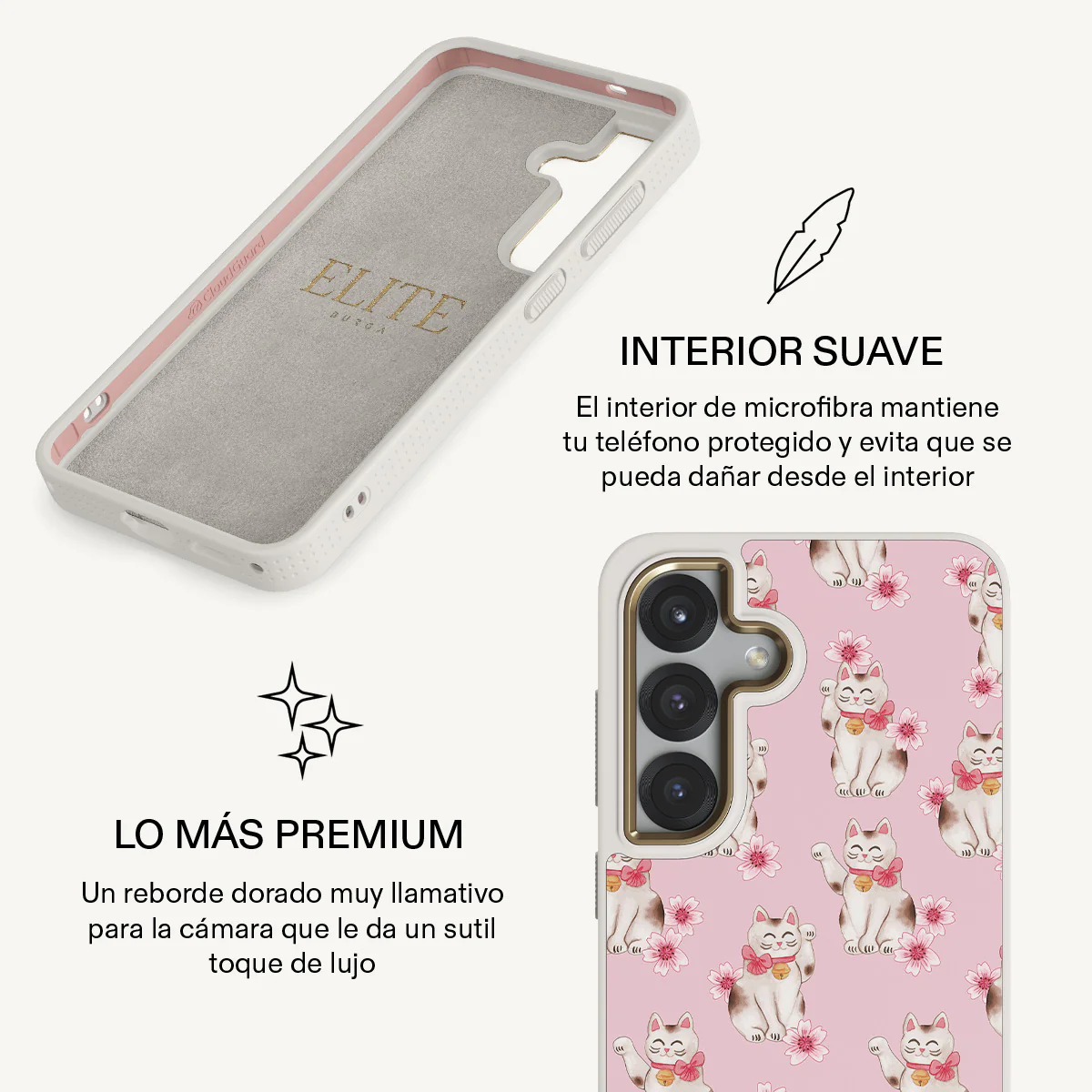Maneki Neko - Samsung Galaxy S25 Plus Funda - Image 24