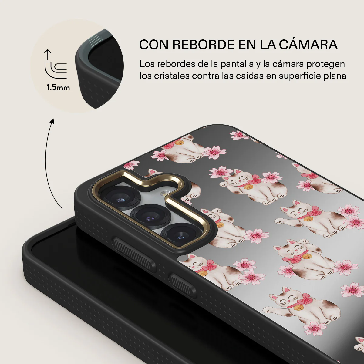 Maneki Neko - Samsung Galaxy S25 Plus Funda - Image 30