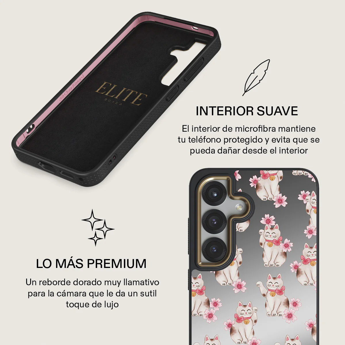 Maneki Neko - Samsung Galaxy S25 Plus Funda - Image 32