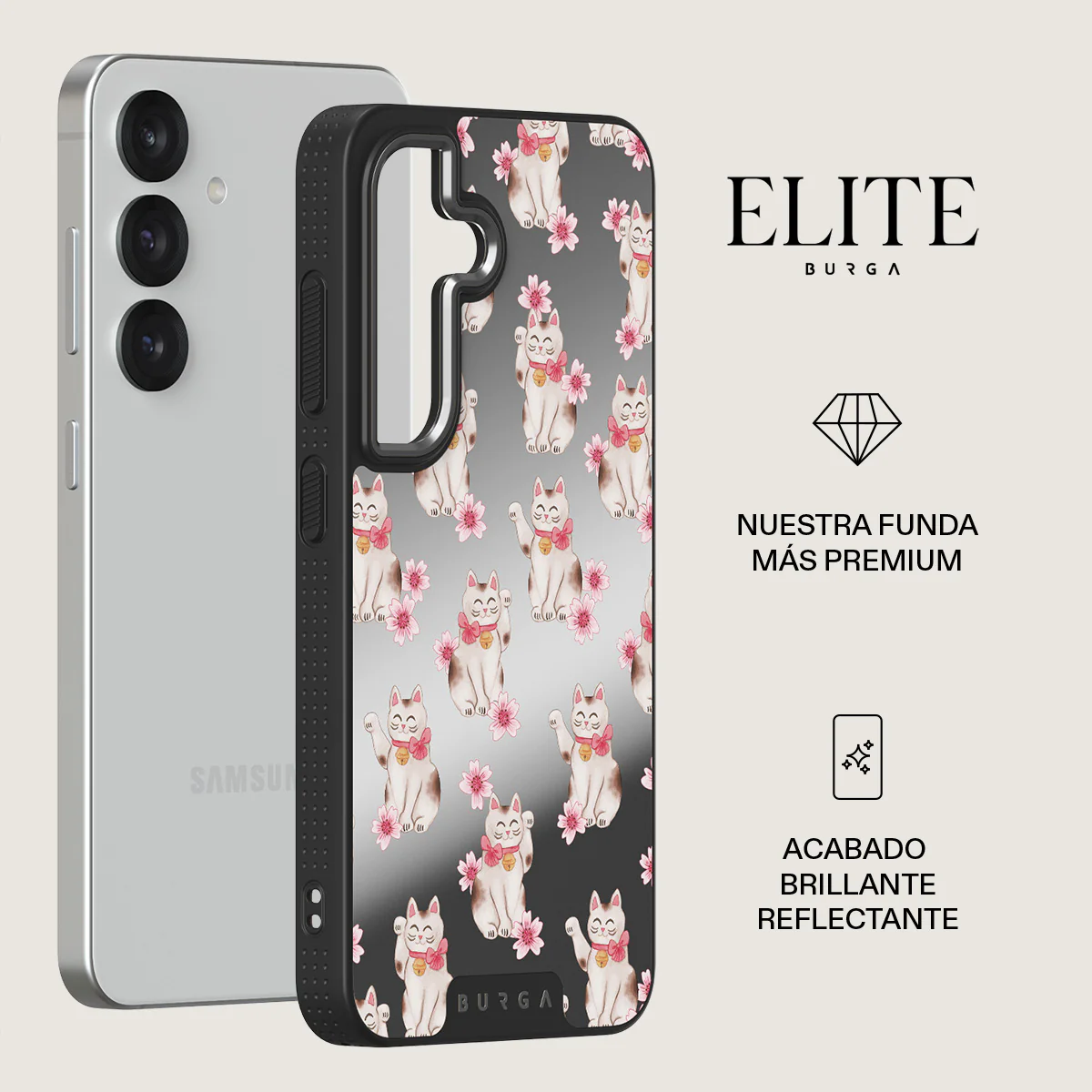 Maneki Neko - Samsung Galaxy S25 Plus Funda - Image 35
