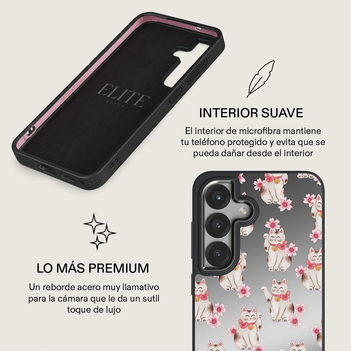 Maneki Neko - Samsung Galaxy S25 Plus Funda - Image 40