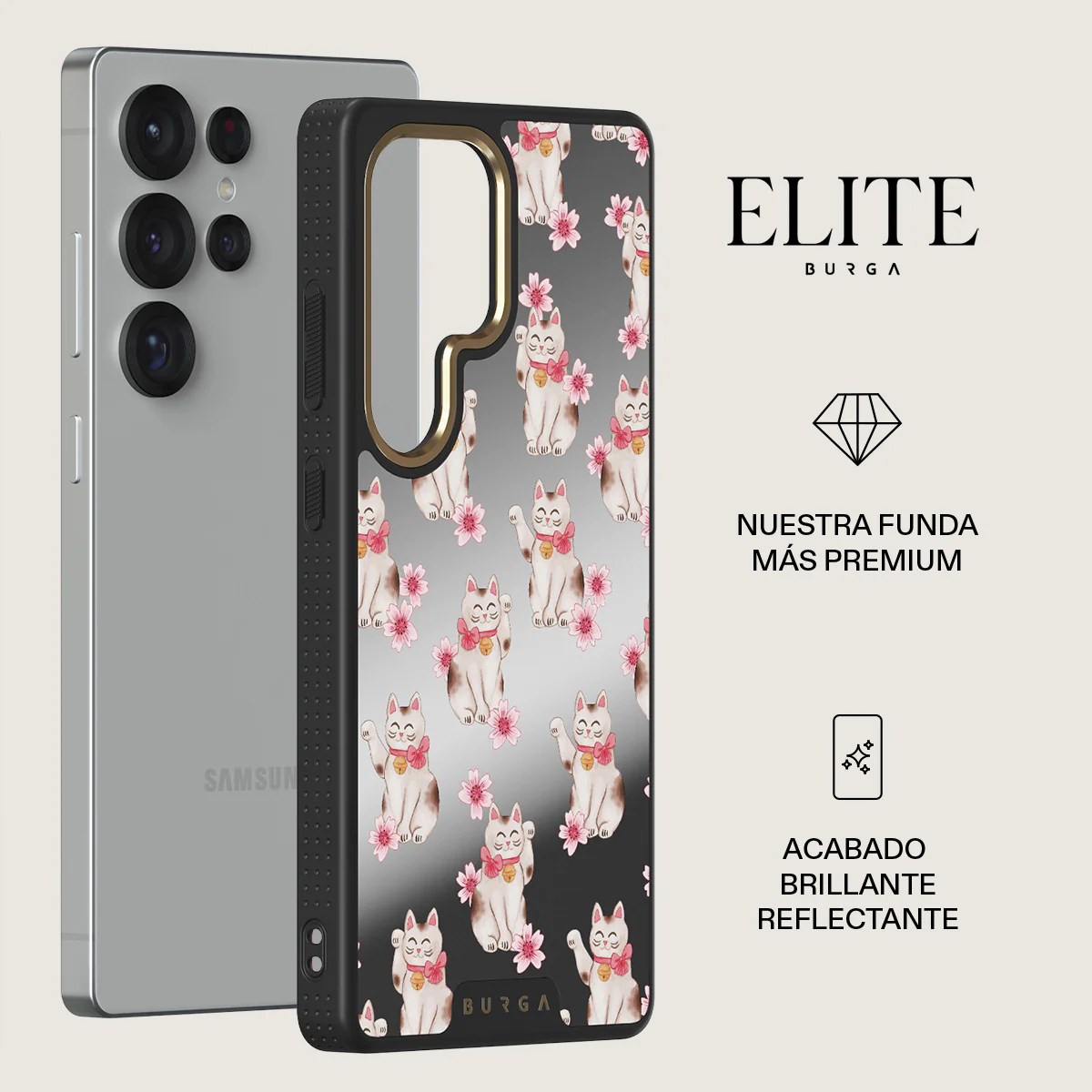 Maneki Neko - Samsung Galaxy S25 Ultra Funda - Image 27
