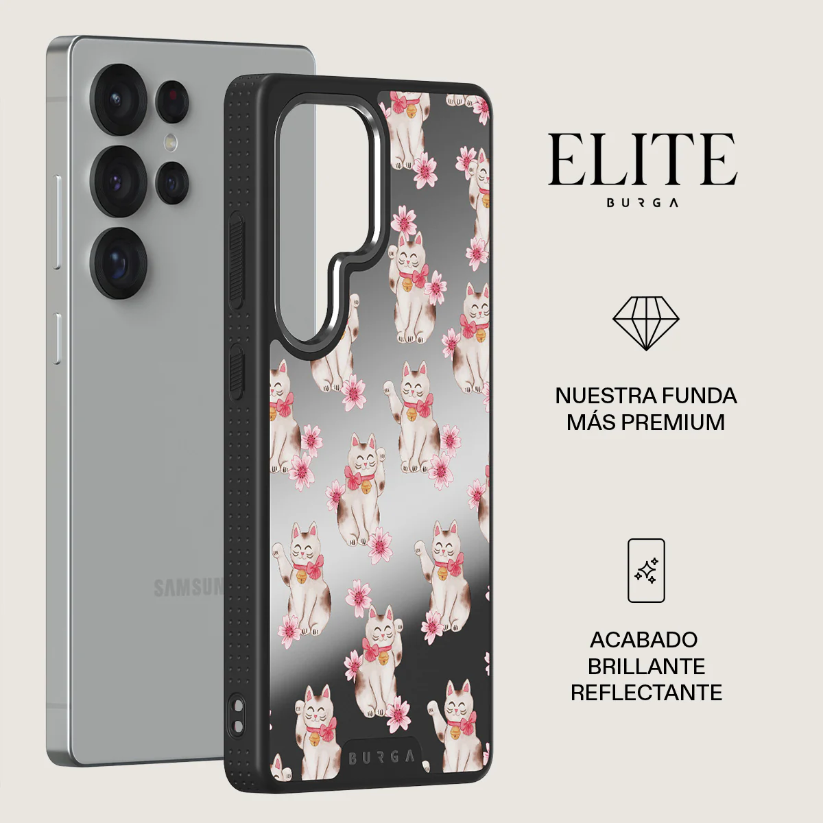 Maneki Neko - Samsung Galaxy S25 Ultra Funda - Image 35