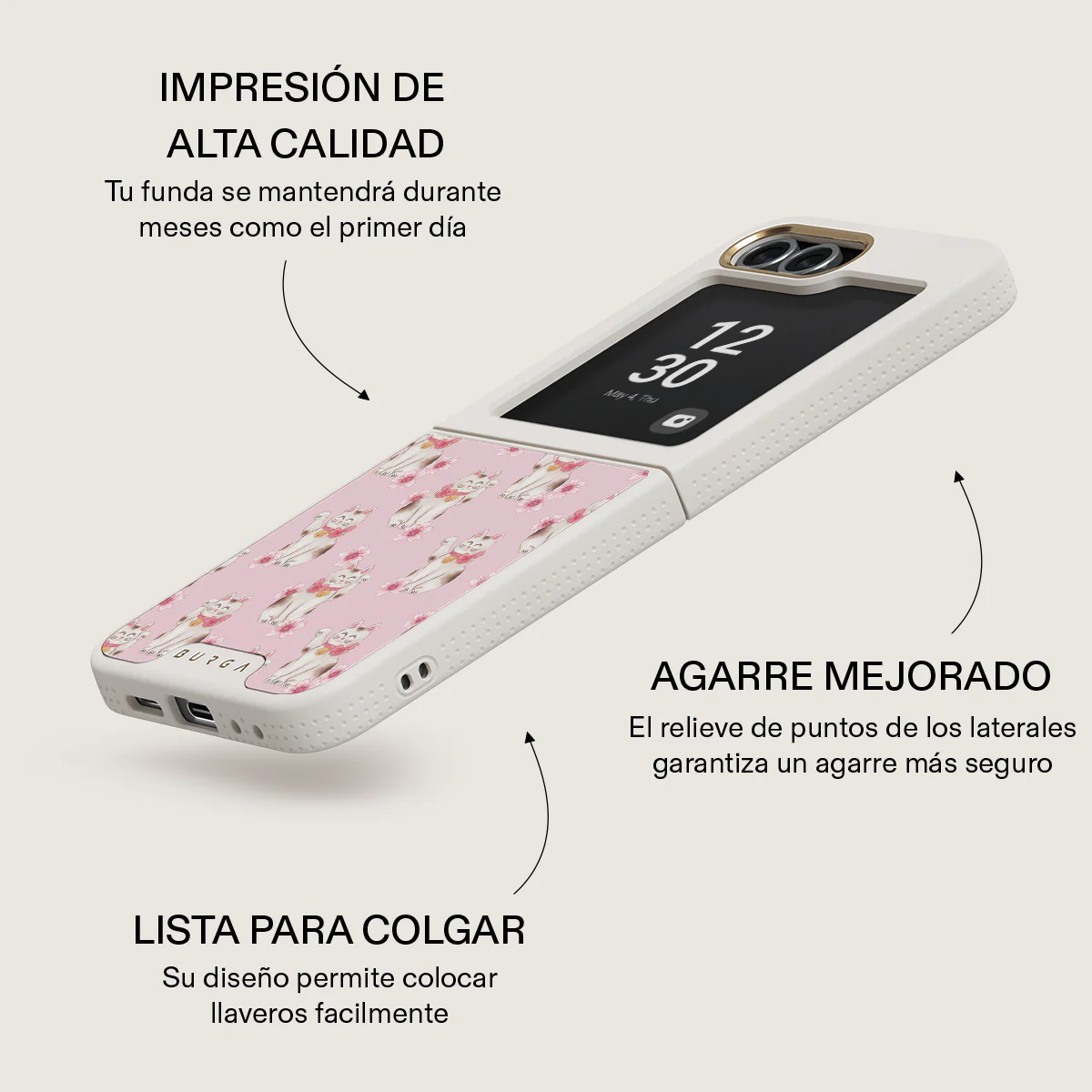 Maneki Neko - Samsung Galaxy Z Flip 6 Funda - Image 24