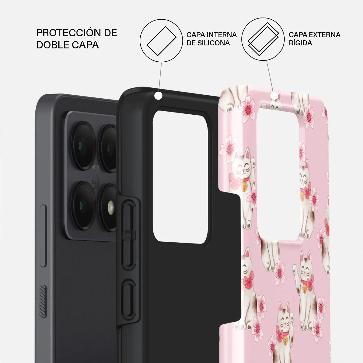 Maneki Neko - Xiaomi 14T Pro Funda - Image 2