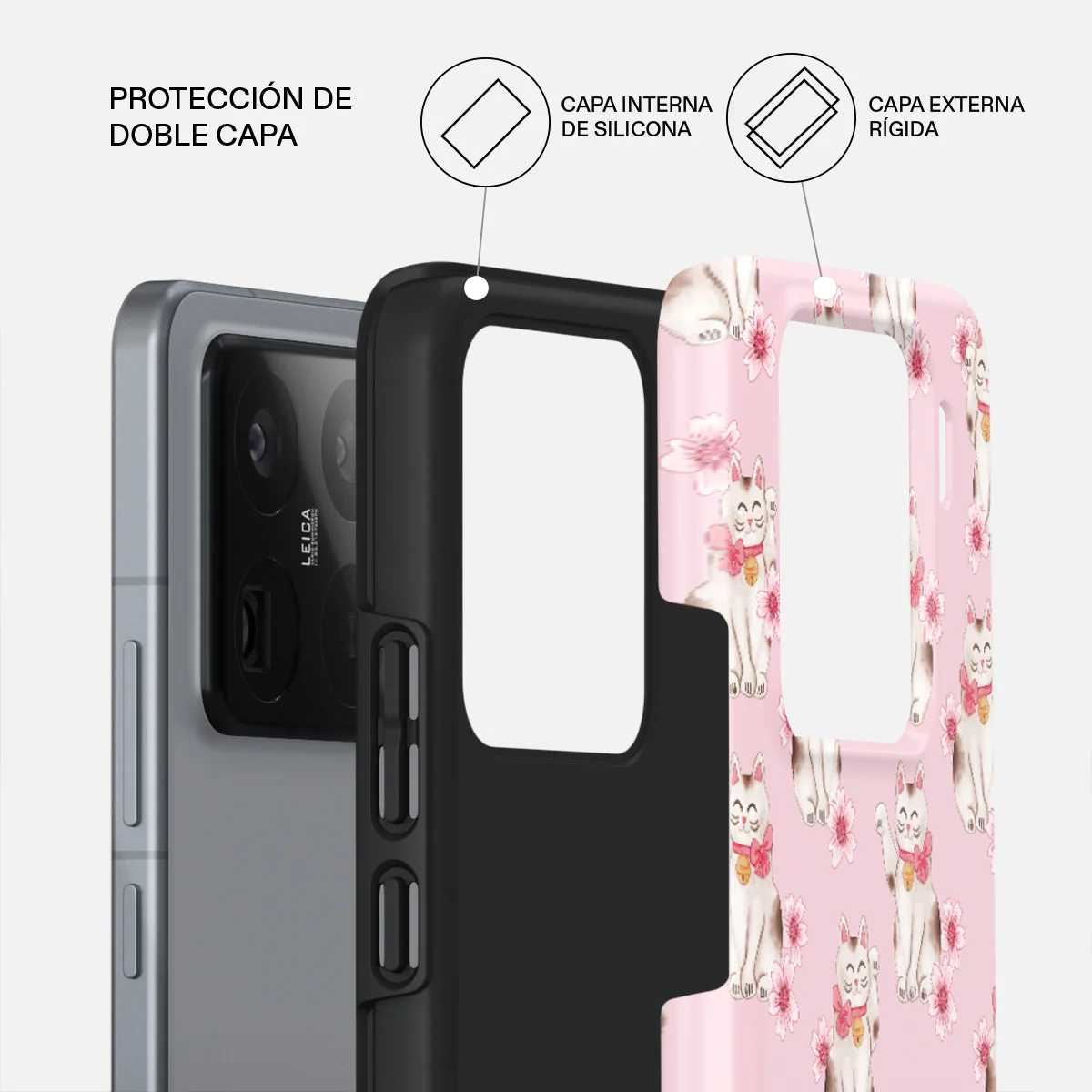 Maneki Neko - Xiaomi 15 Pro Funda - Image 2