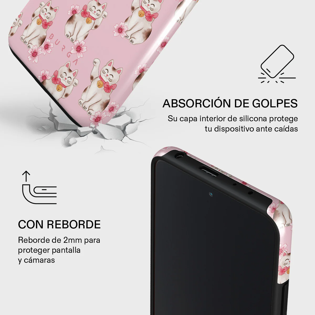 Maneki Neko - Xiaomi Redmi Note 10 Pro Funda - Image 4