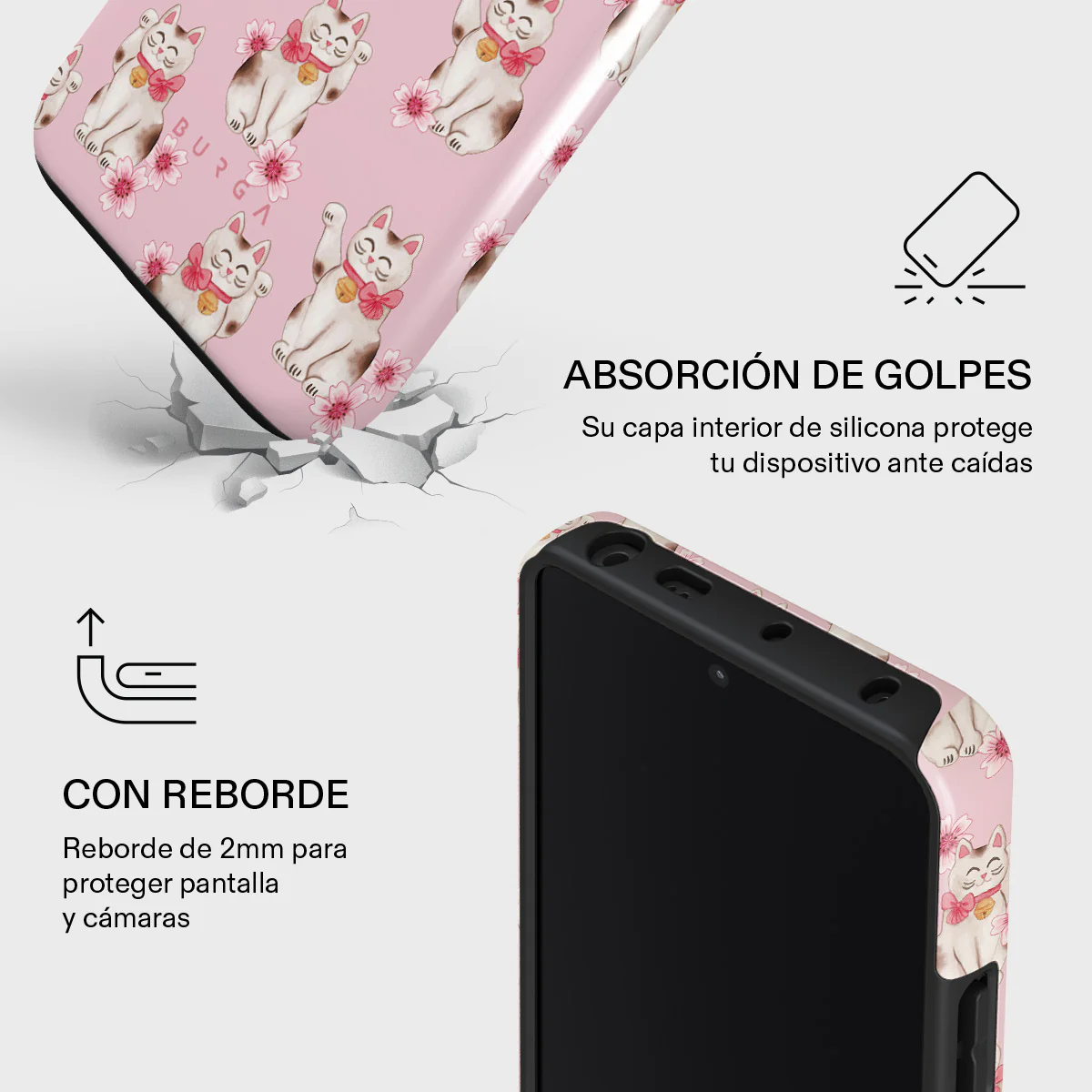 Maneki Neko - Xiaomi Redmi Note 13 Pro 5G Funda - Image 4
