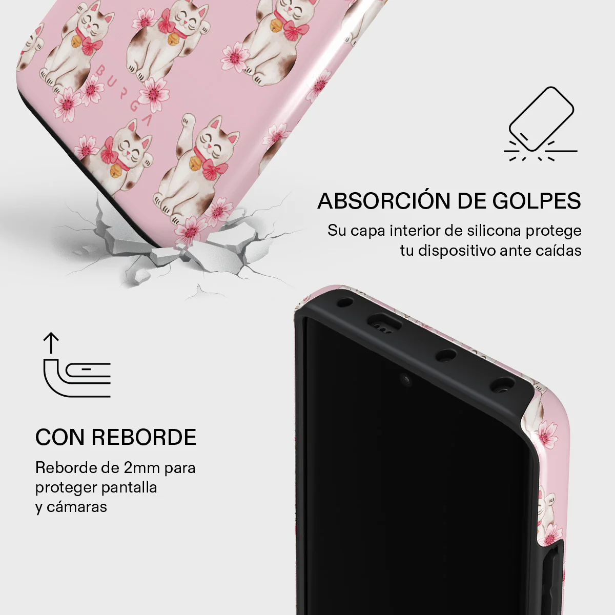Maneki Neko - Xiaomi Redmi Note 13 Pro+ 5G Funda - Image 4