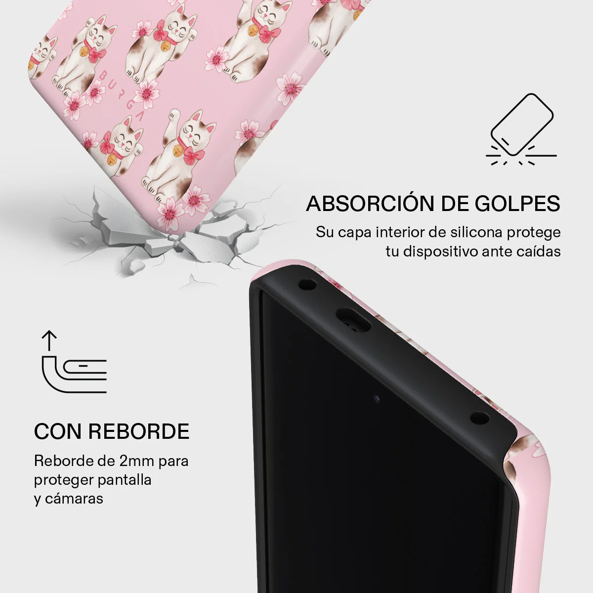 Maneki Neko - Xiaomi Redmi Note 14 Pro 5G Funda - Image 4