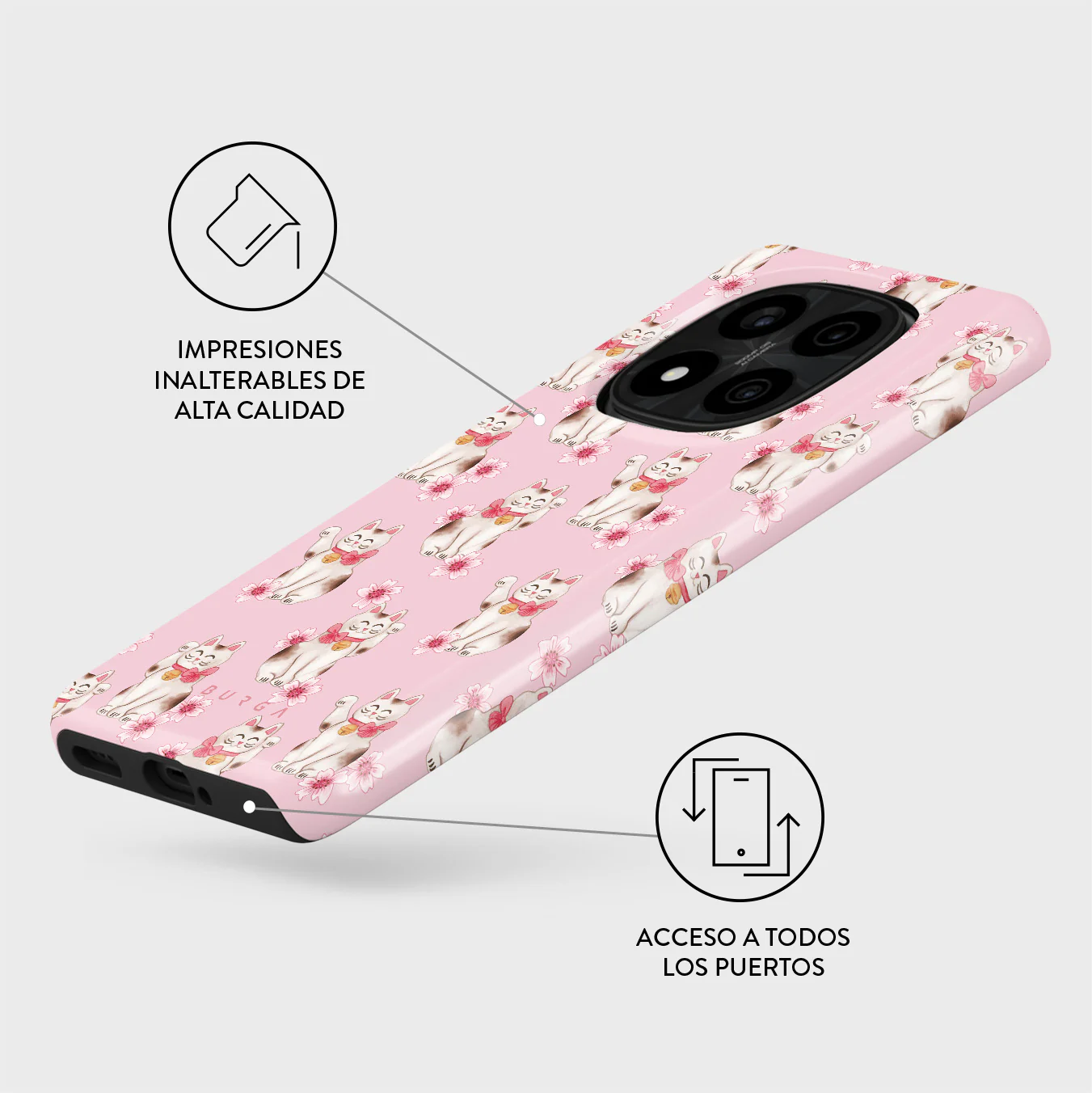 Maneki Neko - Xiaomi Redmi Note 14 Pro+ 5G Funda - Image 3
