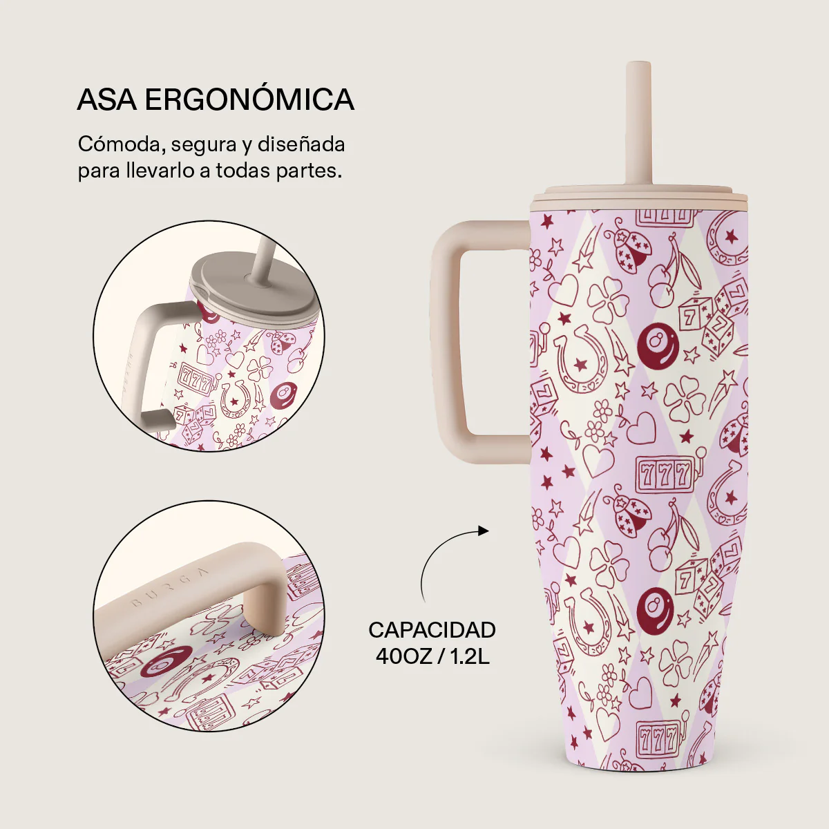 Manifesting - All Day Leakproof Tumbler - Image 2
