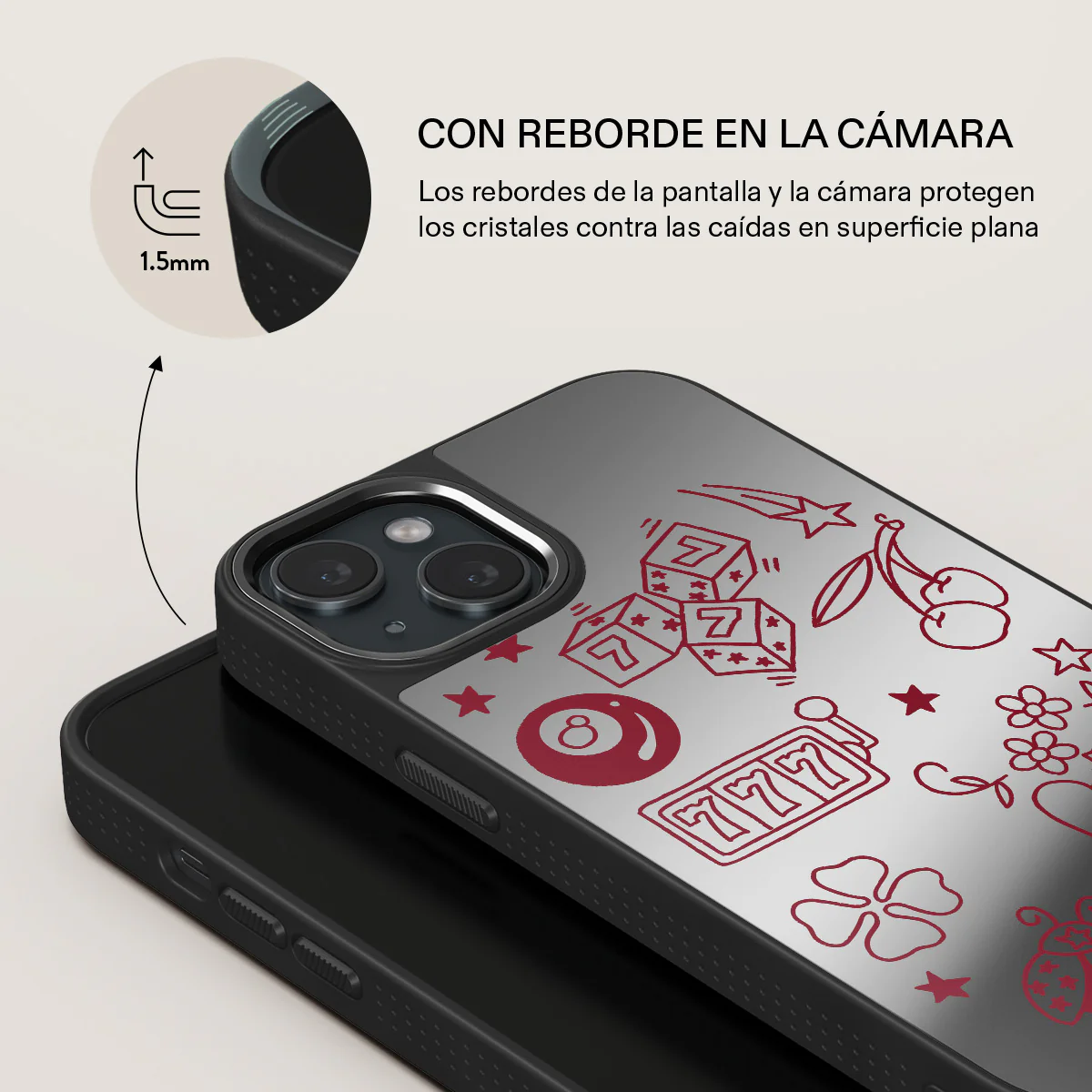 Manifesting - iPhone 15 Funda - Image 38