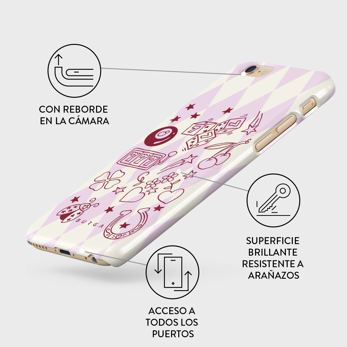 Manifesting - iPhone 6 / 6S Funda - Image 3