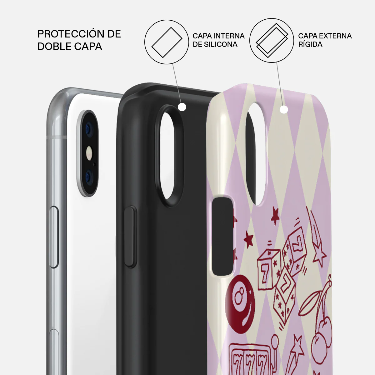 Manifesting - iPhone X / XS Funda - Image 6