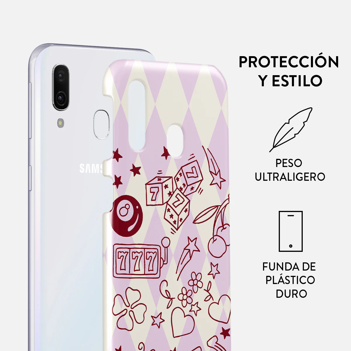 Manifesting - Samsung Galaxy A40 Funda - Image 2