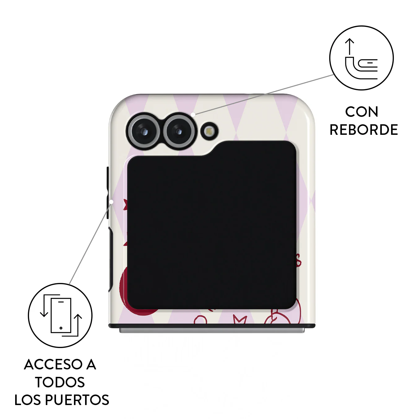 Manifesting - Samsung Galaxy Z Flip 6 Funda - Image 3