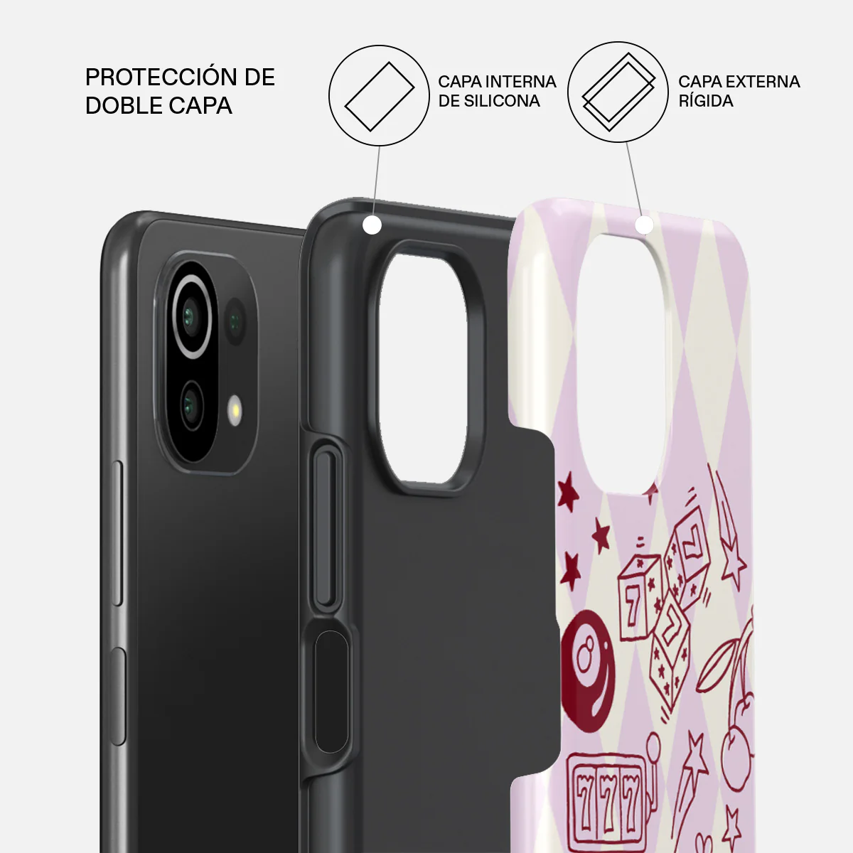 Manifesting - Xiaomi Mi 11 Lite 4G / 5G Funda - Image 2