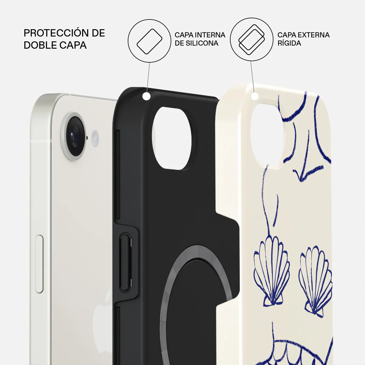 Marine Muse - iPhone 17e Funda - Image 2