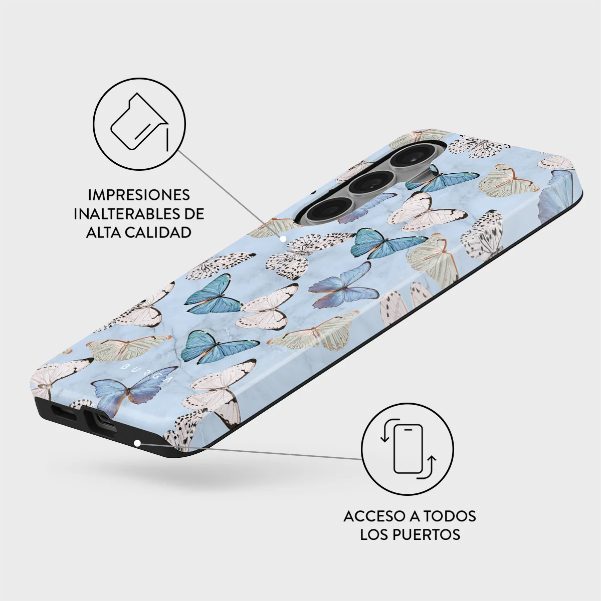 Give Me Butterflies - Samsung Galaxy S26 Plus Funda - Image 3