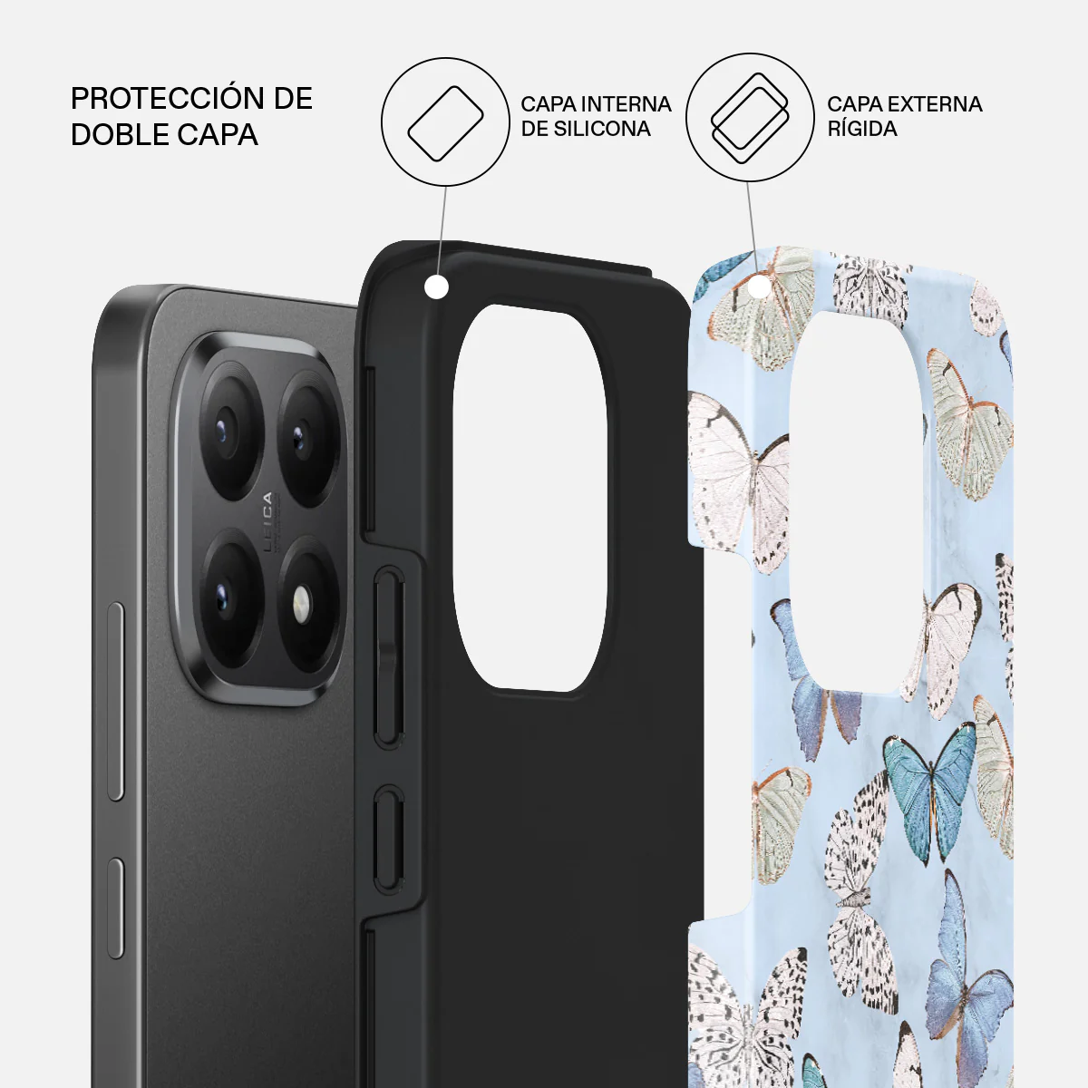Give Me Butterflies - Xiaomi 15T Funda - Image 2